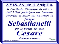 Necrologio di Cesare Sebastianelli