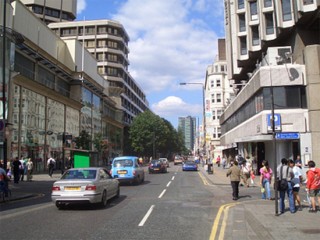 Tottenham Court Road, nel centro di Londra