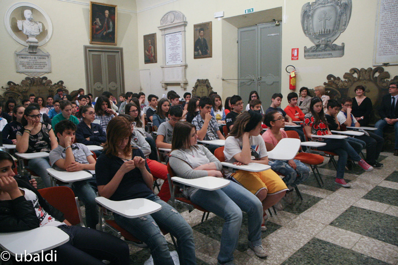 La premiazione dei ragazzi per le giornate FAI