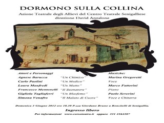 Manifesto "Dormono sulla collina"