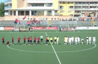 Miciulli Senigallia e Cantiano prima del fischio d'inizio