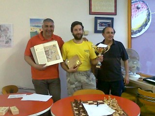 Biathlon scacchi-tennistavolo: la premiazione