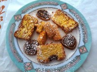 Plumcake alle arance e biscotti