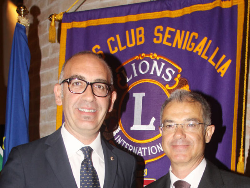 Paolo Animali e Michele Gasparetti del Lions Club