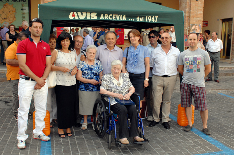 65° anniversario della Fondazione dell'AVIS di Arcevia