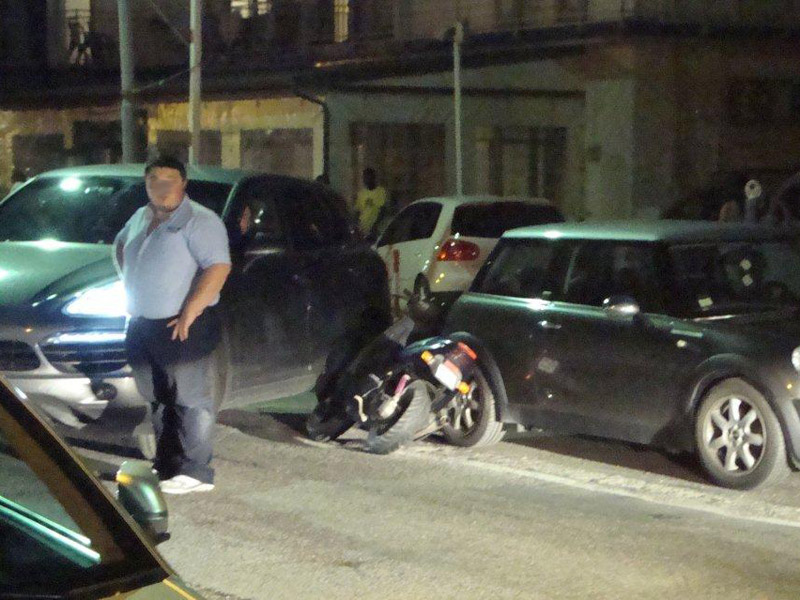 Incidente a Marzocca tra SUV e scooter