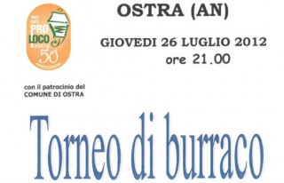 Torneo di burraco a Ostra