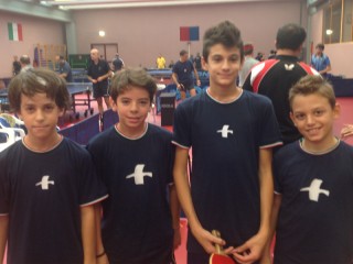 I ragazzi del Tennis Tavolo Senigallia