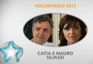 Mauro Uliassi e Catia Uliassi volontari n. 1 in Italia