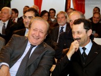 Il presidente del GIO Riccardo Montesi e l'attore Mauro Pierfederici