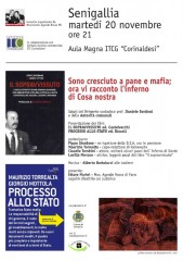 Il programma degli incontri sulla trattativa Stato-mafia all'Istituto "Corinaldesi" il 20 novembre