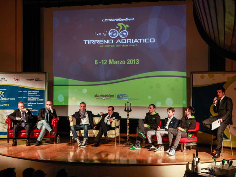 Presentazione della Tirreno-Adriatico 2013