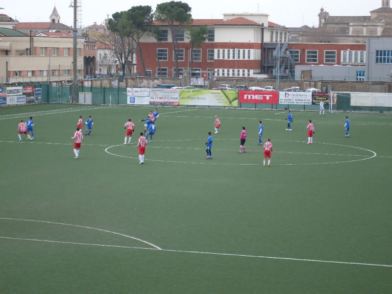 Senigallia Calcio in azione