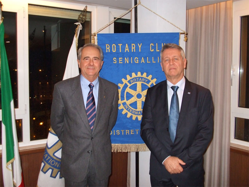 Rotary club di Senigallia: incontro con Giovanni Marizza
