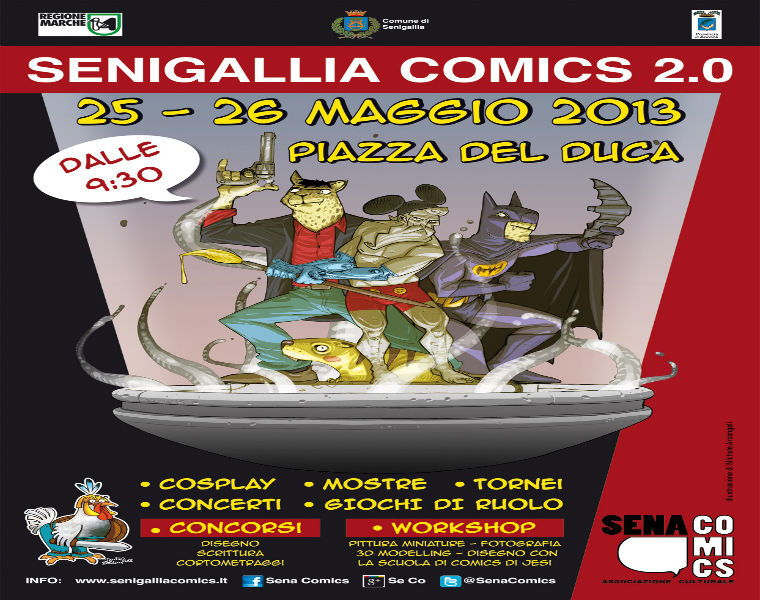 Senigallia Comics 2013, manifesto
