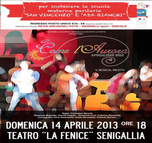 Musical al Teatro La Fenice della Pastorale giovanile Senigallia