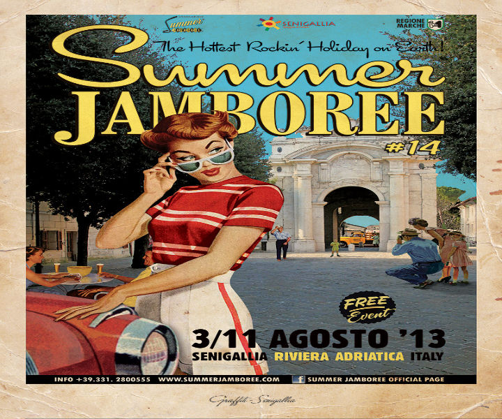 Il poster del Summer Jamboree 2013