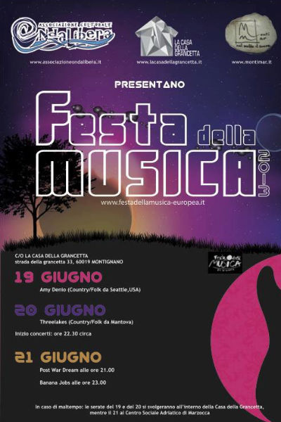 La Festa della musica alla 'Casa della Grancetta'