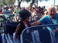 I pittoreschi passeggeri delle auto d'epoca del Summer Jamboree