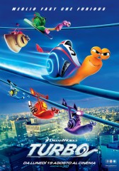 locandina del film di animazione della Dreamworks "Turbo"