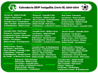 Campionato UISP Senigallia 2013/14 - Calendario Serie B