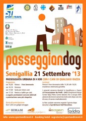 "Passeggiandog" il 21 settembre 2013 a Senigallia