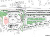 La planimetria della nuova Sacelit che sorgerà nell'area del porto di Senigallia