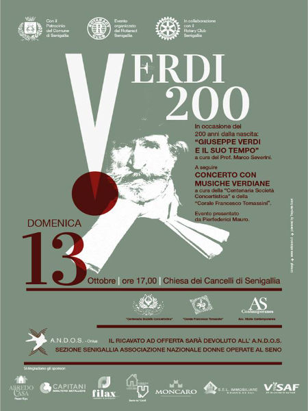 "Verdi 200", manifesto evento