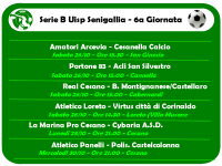 serie b uisp 6^ giornata