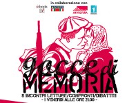 "Gocce di memoria" ad Arvultùra-Manifesto