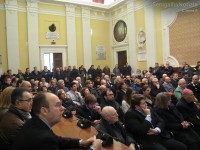 Discorso di fine anno (2013) del sindaco di Senigallia: l'aula comunale gremita