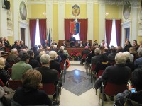 Discorso di fine anno (2013) del sindaco di Senigallia: la sala comunale gremita
