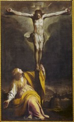 Maddalena ai piedi della Croce, opera di Claudio Ridolfi
