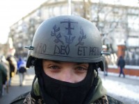 Paramilitare a Kiev del gennaio 2014