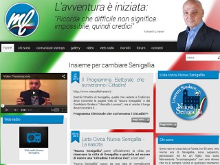 home page www.marcelloliverani.it