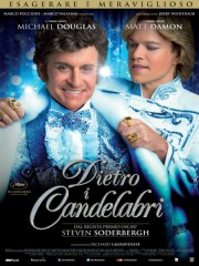 "Dietro i candelabri", manifesto film