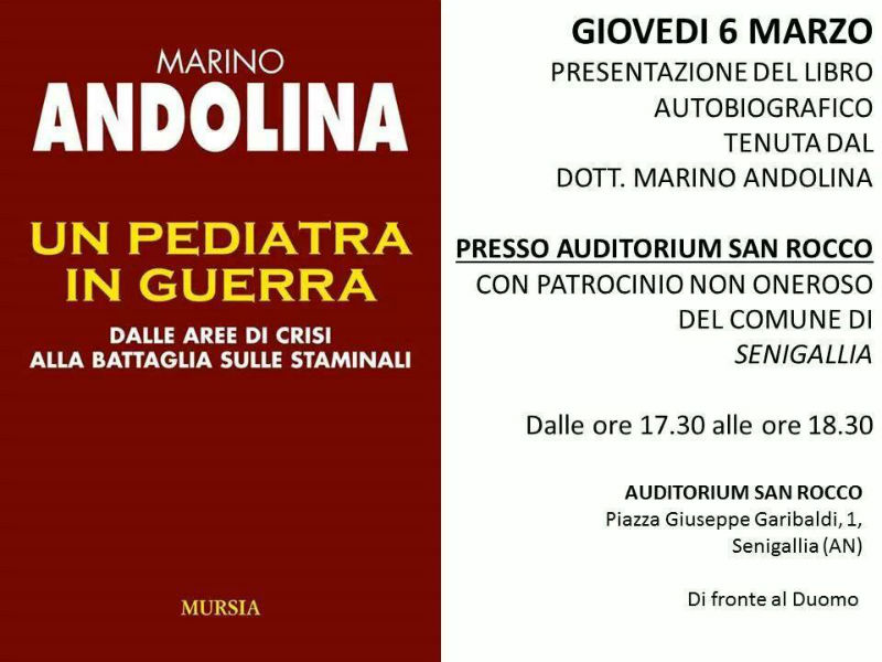 Incontro con Marino Andolina, manifesto