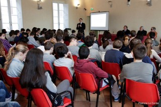 Raffaele Ciambrone a Palazzo del Duca (foto Lo Conte)