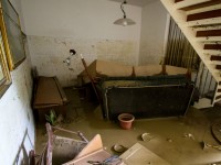 Senigallia alluvionata: l'interno di un'abitazione a Vallone il 4 maggio 2014. Foto di Simone Porretti