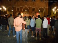 Pubblico in Piazza Roma per il concerto per gli alluvionati