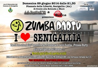 Zumba party per Senigallia e gli alluvionati