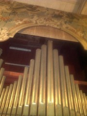 L'organo della chiesa San Rocco a Ostra