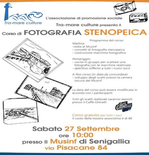 Corso di fotografia stenopeica al Musinf