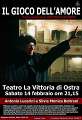 locandina spettacolo teatrale, Ostra