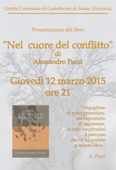 Volantino per la presentazione del libro di Alessandro Pucci