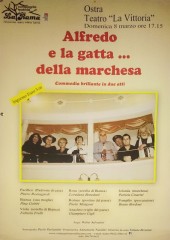 locandina "Alfredo e la gatta della marchesa"