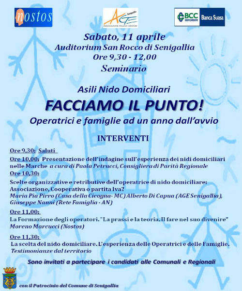 Seminario sul nido domiciliare