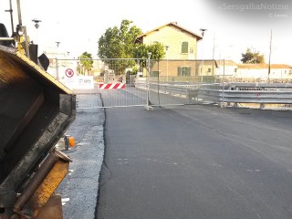 Il nuovo ponte Perilli a Senigallia, al termine dei lavori di ristrutturazione