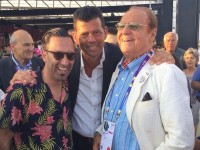 Angelo Di Liberto, Maurizio Mangialardi e Renzo Arbore promuovono il Summer Jamboree all'Expo di Milano