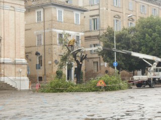 Lavori in Piazza Garibaldi